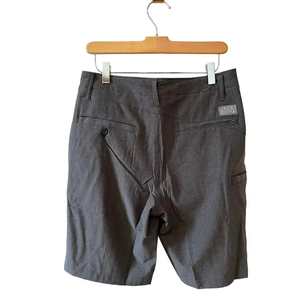 Volcom Kerosene Hybrid Board Shorts dark gray 30